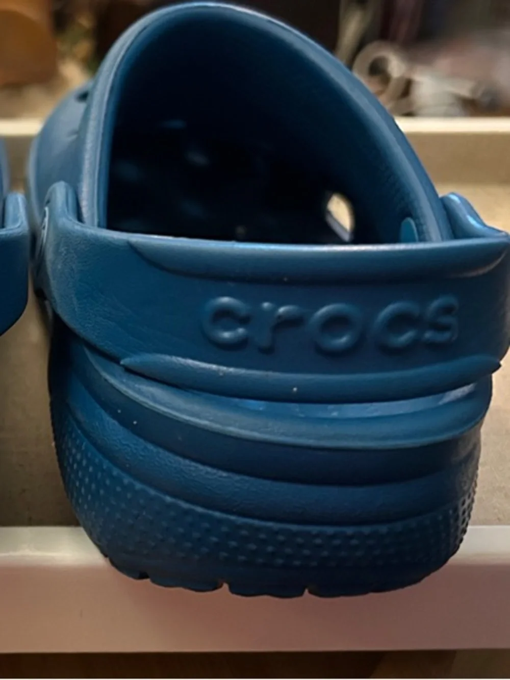 CROCS Kids Blue Classic Clog with Charms
